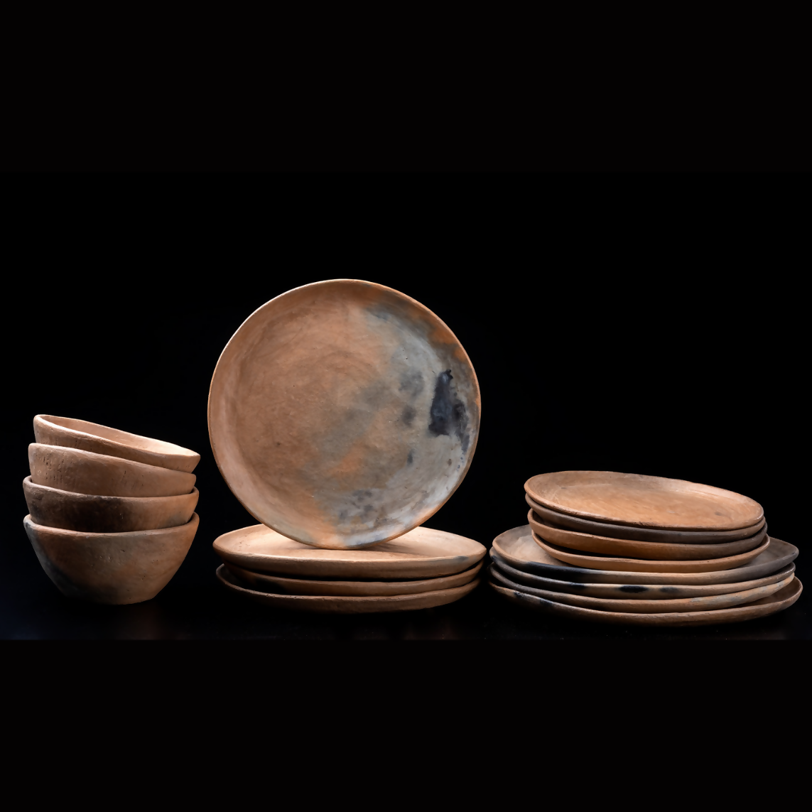 Tlahuitoltepec Artisanal Clay Dinnerware Set