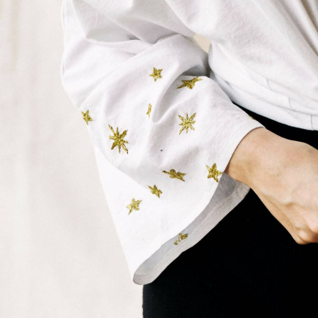 White Stars Blouse