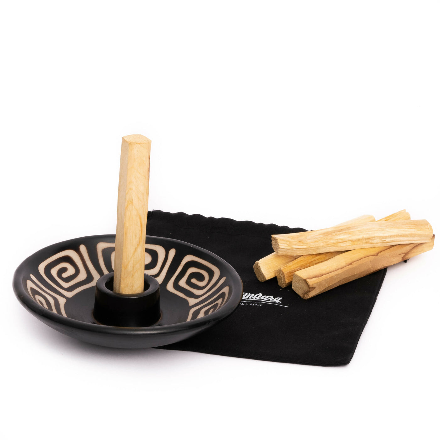 Chulucanas Ceramics Palo Santo Holder