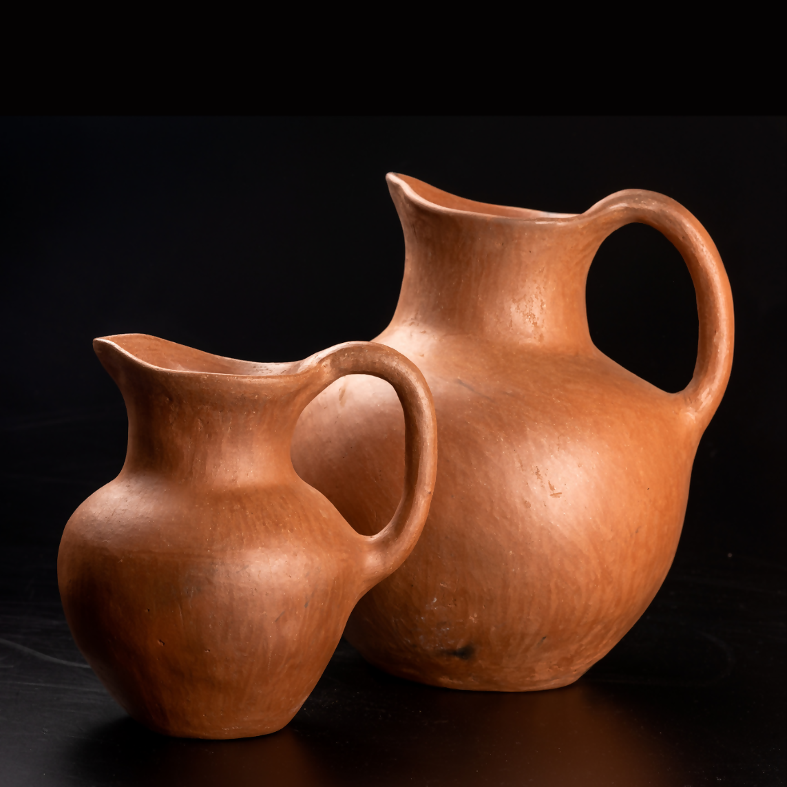 Traditional Mixe Sierra Pitcher From Las Flores, Tlahuitoltepec