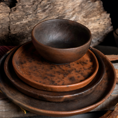 “Mixe Smoke" Dinnerware Set