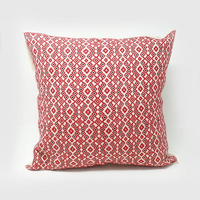 Red Embroidery Pillow for home touches