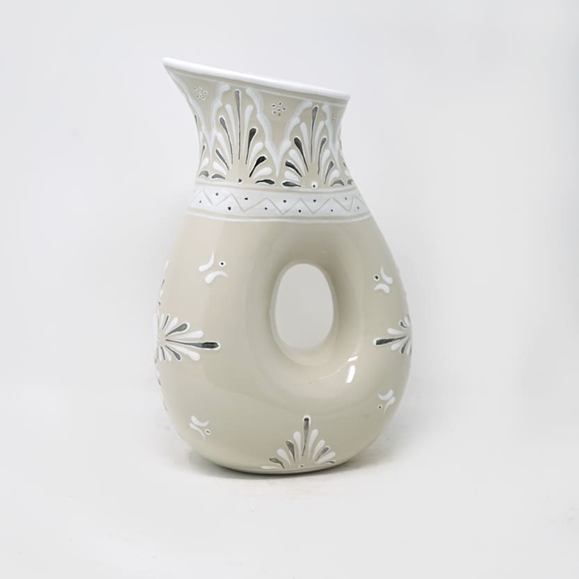 White Talavera Pitcher