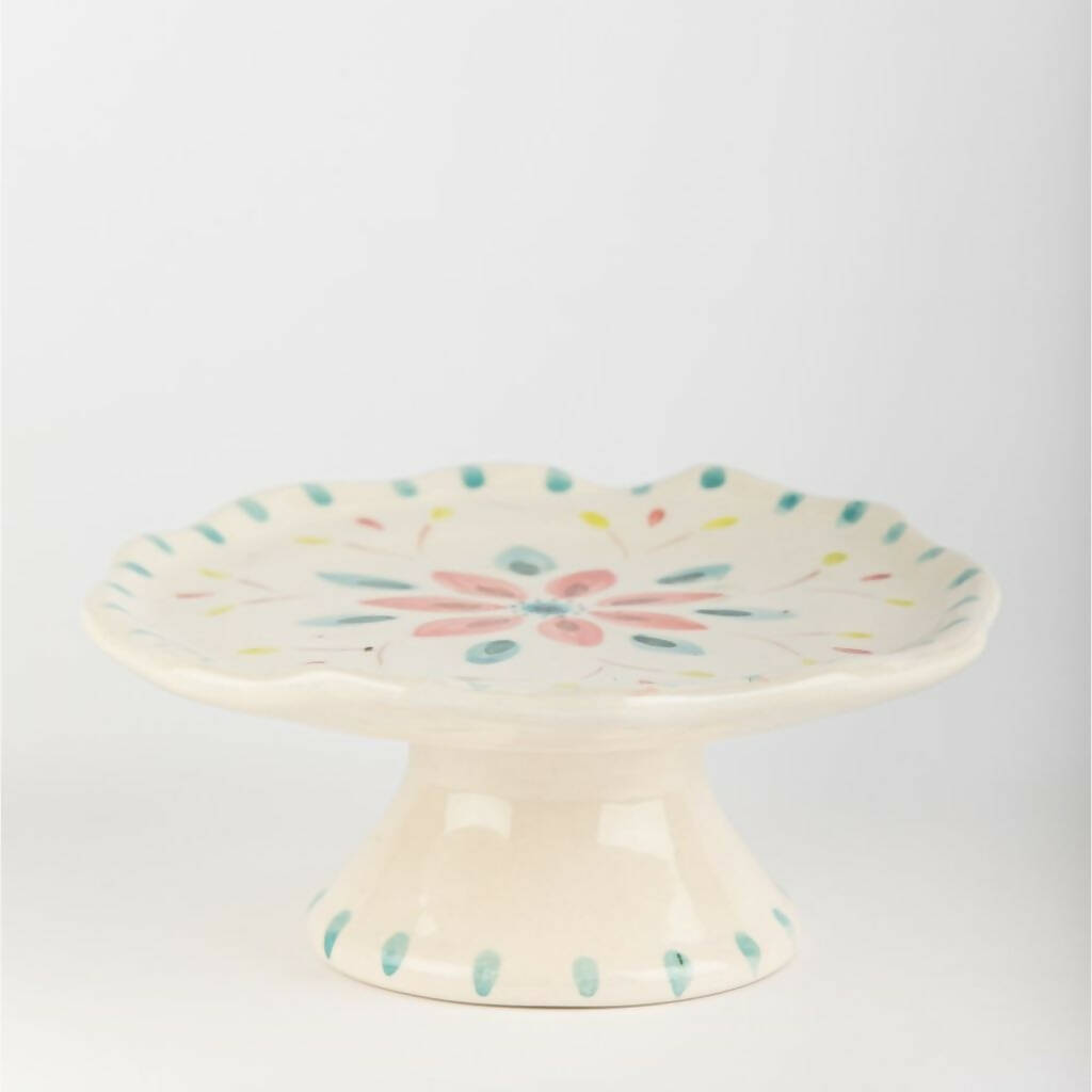 Small Cake Plate Juani