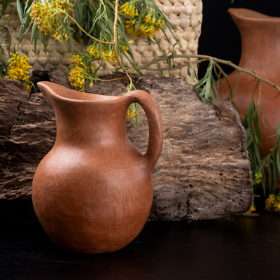 Traditional Mixe Sierra Pitcher From Las Flores, Tlahuitoltepec